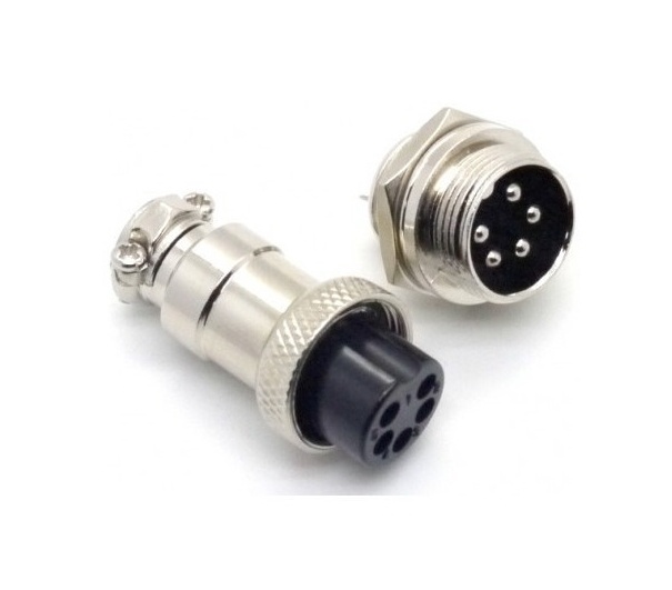 Conector Mike Pinos Macho F Mea Conjunto Eletro Parts